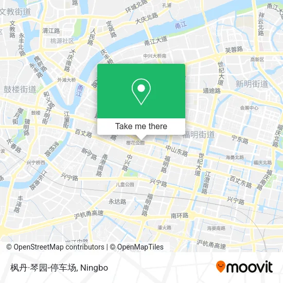 枫丹·琴园-停车场 map