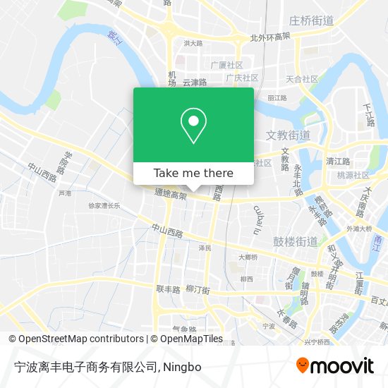 宁波离丰电子商务有限公司 map