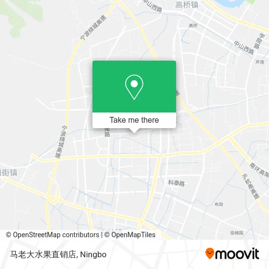 马老大水果直销店 map