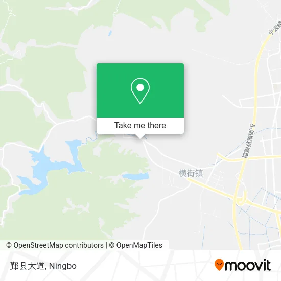 鄞县大道 map