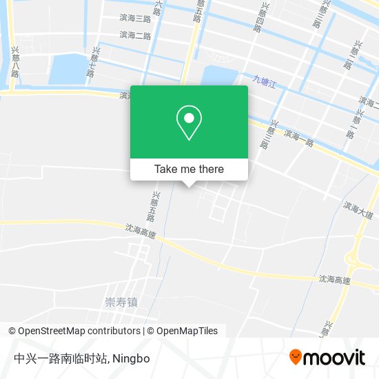 中兴一路南临时站 map