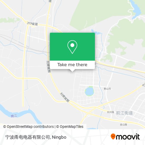 宁波甬电电器有限公司 map