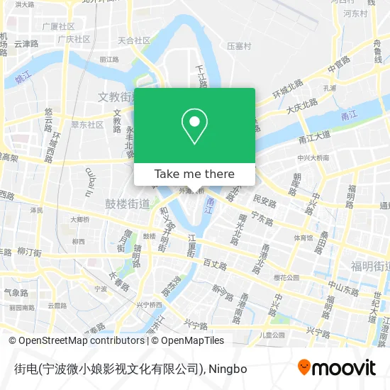 街电(宁波微小娘影视文化有限公司) map