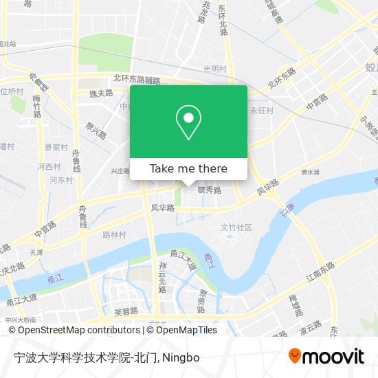 宁波大学科学技术学院-北门 map