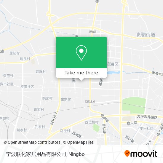 宁波联化家居用品有限公司 map
