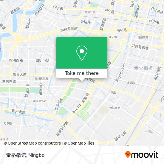 泰格拳馆 map