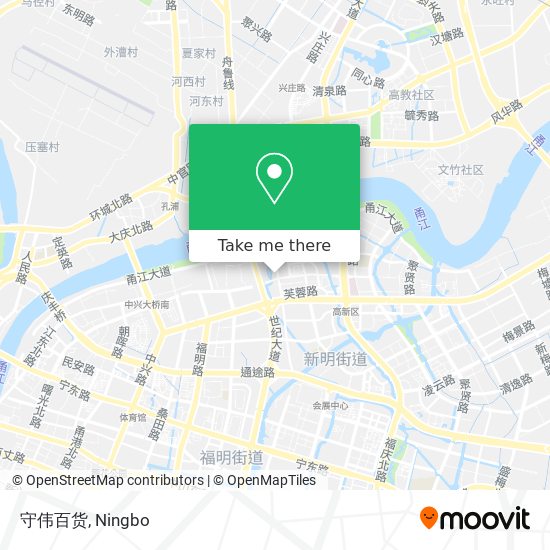 守伟百货 map