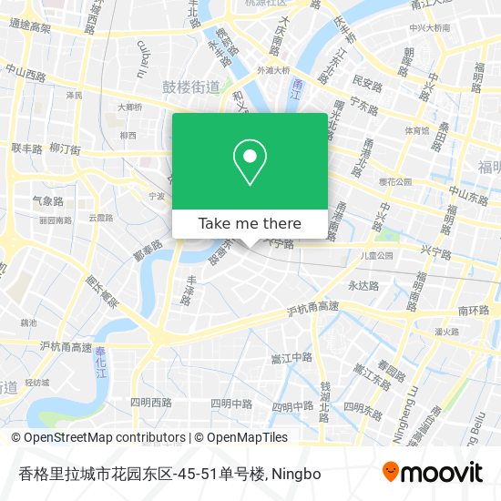 香格里拉城市花园东区-45-51单号楼 map