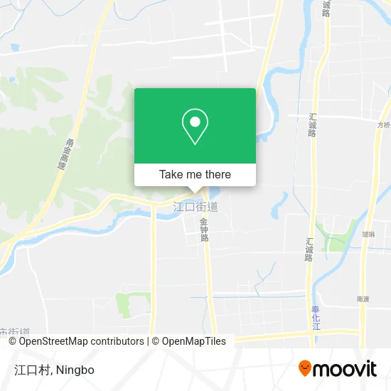 江口村 map