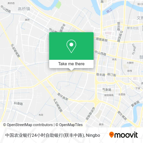 中国农业银行24小时自助银行(联丰中路) map