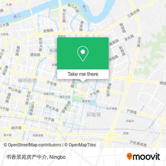 书香景苑房产中介 map