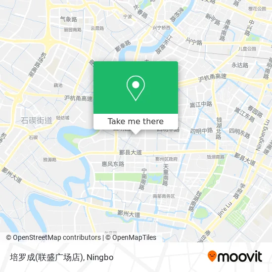 培罗成(联盛广场店) map