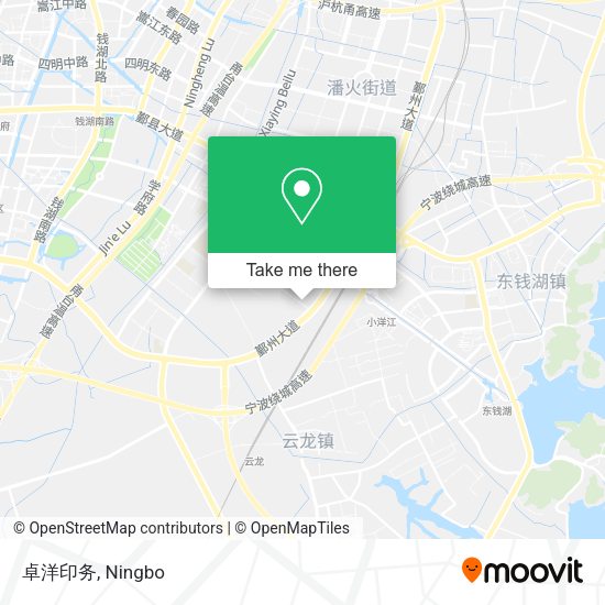 卓洋印务 map