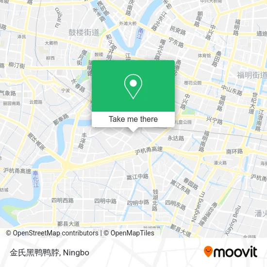 金氏黑鸭鸭脖 map