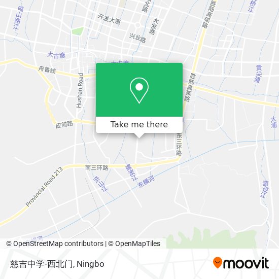 慈吉中学-西北门 map