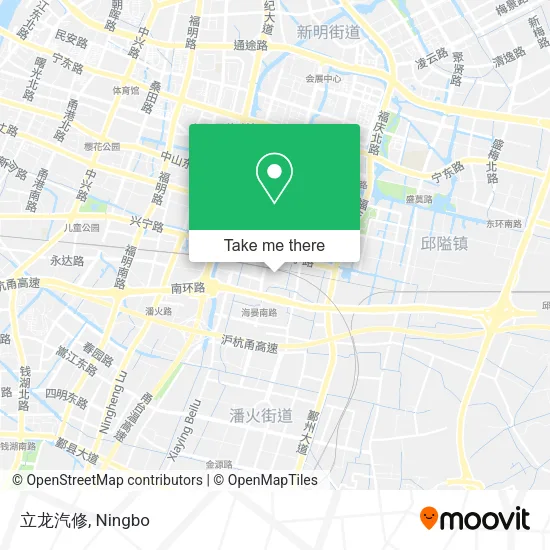 立龙汽修 map