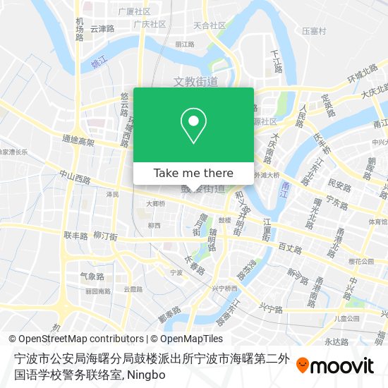 宁波市公安局海曙分局鼓楼派出所宁波市海曙第二外国语学校警务联络室 map