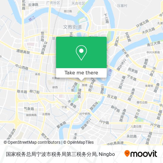 国家税务总局宁波市税务局第三税务分局 map