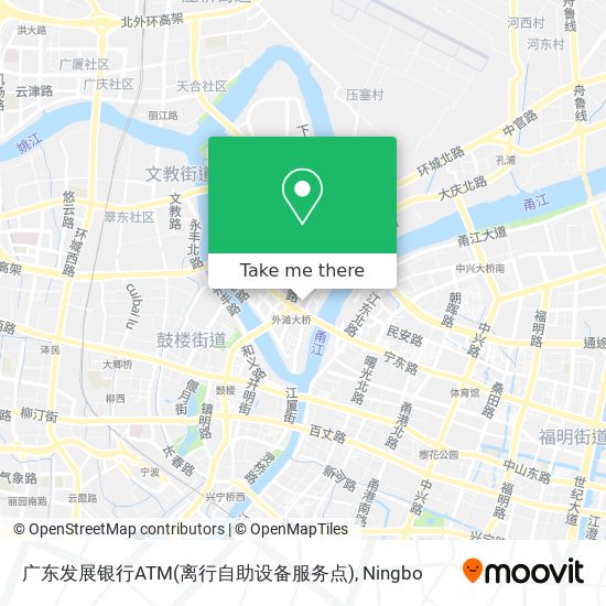广东发展银行ATM(离行自助设备服务点) map