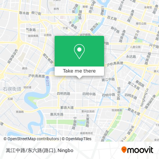 嵩江中路/东六路(路口) map