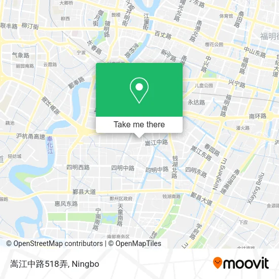 嵩江中路518弄 map