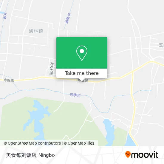 美食每刻饭店 map