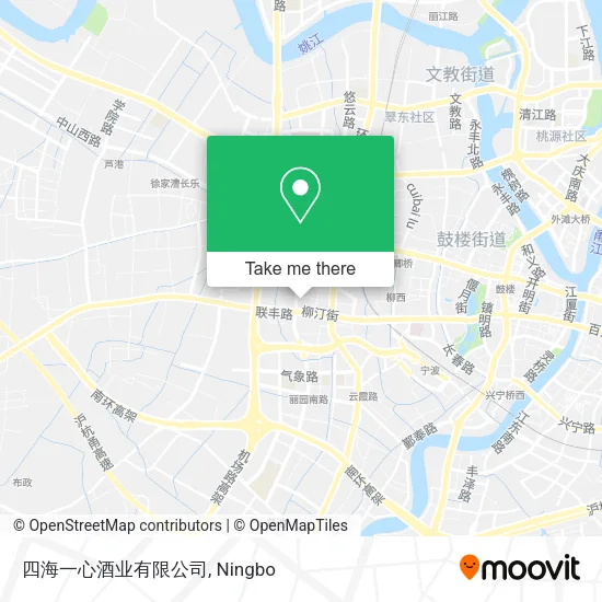 四海一心酒业有限公司 map