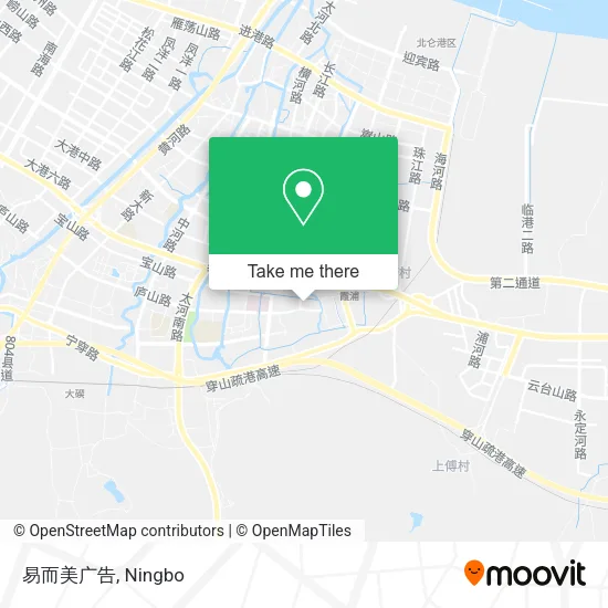 易而美广告 map