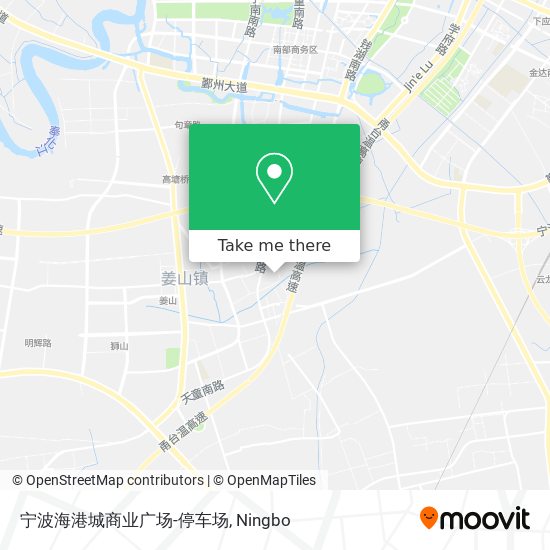 宁波海港城商业广场-停车场 map