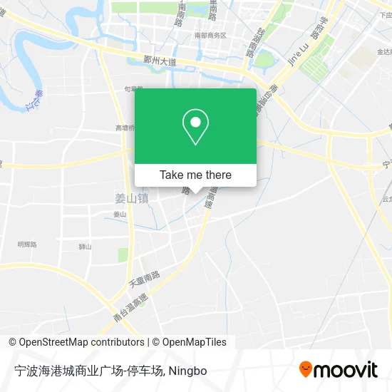 宁波海港城商业广场-停车场 map