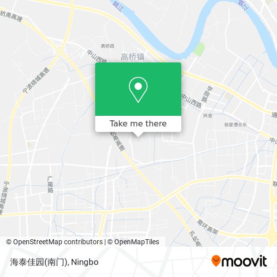海泰佳园(南门) map