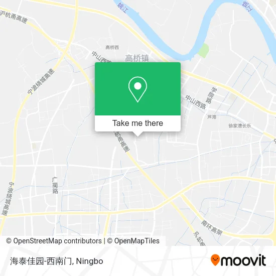 海泰佳园-西南门 map