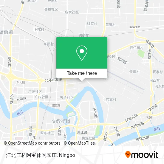 江北庄桥阿宝休闲农庄 map