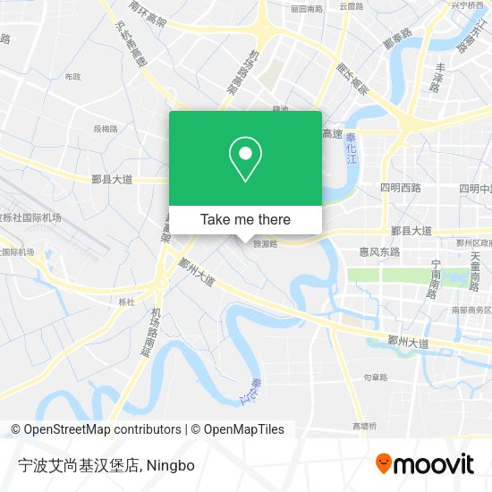 宁波艾尚基汉堡店 map