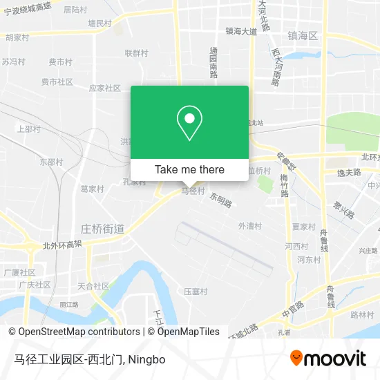 马径工业园区-西北门 map