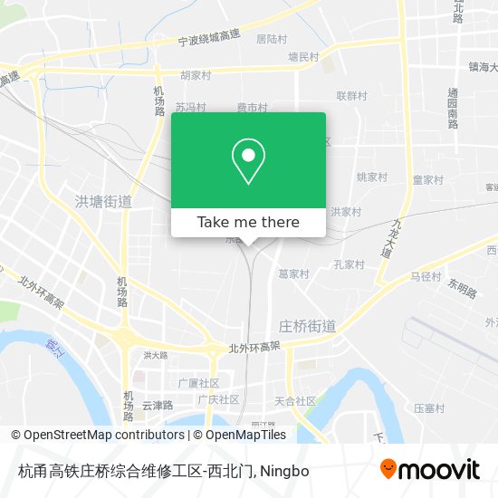 杭甬高铁庄桥综合维修工区-西北门 map
