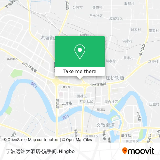 宁波远洲大酒店-洗手间 map