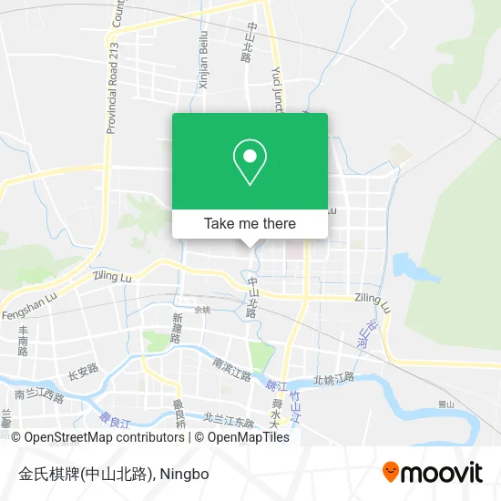 金氏棋牌(中山北路) map