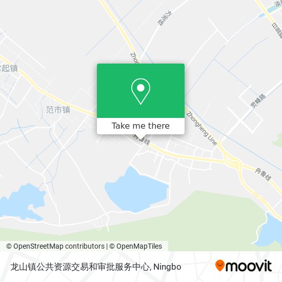 龙山镇公共资源交易和审批服务中心 map