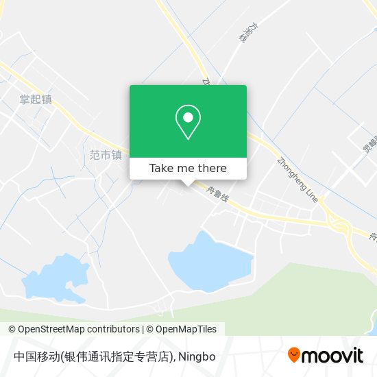 中国移动(银伟通讯指定专营店) map