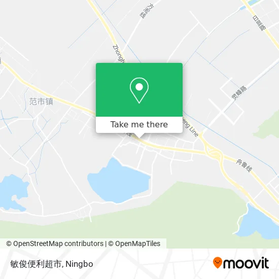 敏俊便利超市 map