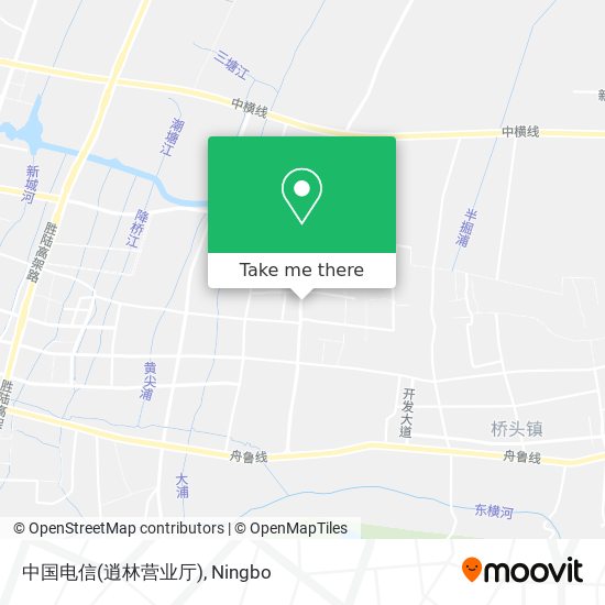 中国电信(逍林营业厅) map