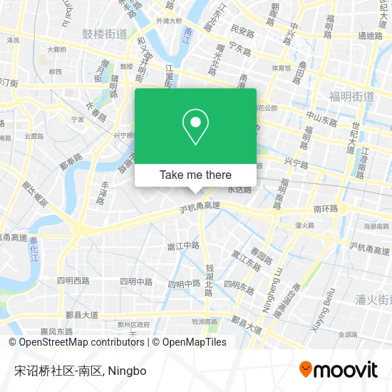 宋诏桥社区-南区 map
