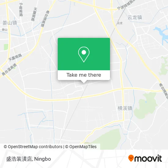 盛浩装潢店 map