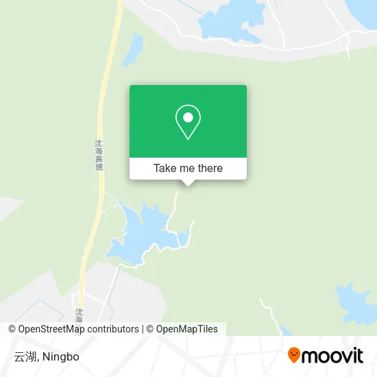 云湖 map