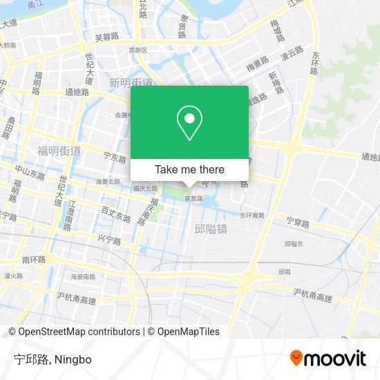 宁邱路 map
