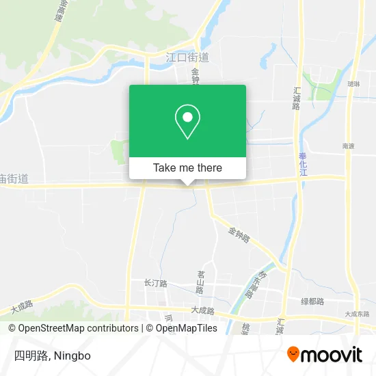 四明路 map