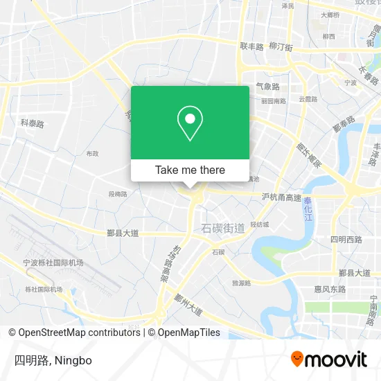 四明路 map