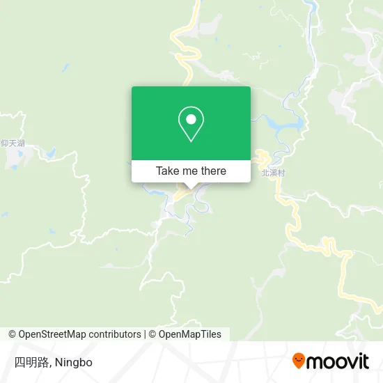 四明路 map