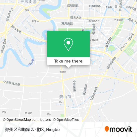 鄞州区和顺家园-北区 map